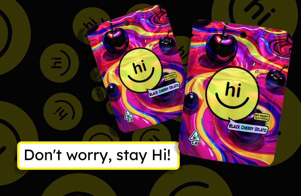 HICANNA BLACK CHERRY GELATO  1 gram